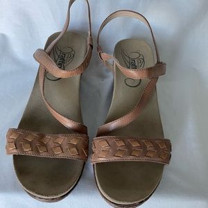 Raffini Oleander leather sandals